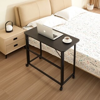 31 Inch Black Foldable Computer Desk for Small Spaces - Bed Bath ...