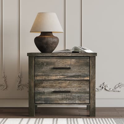 Mader 2 Drawer Nightstand