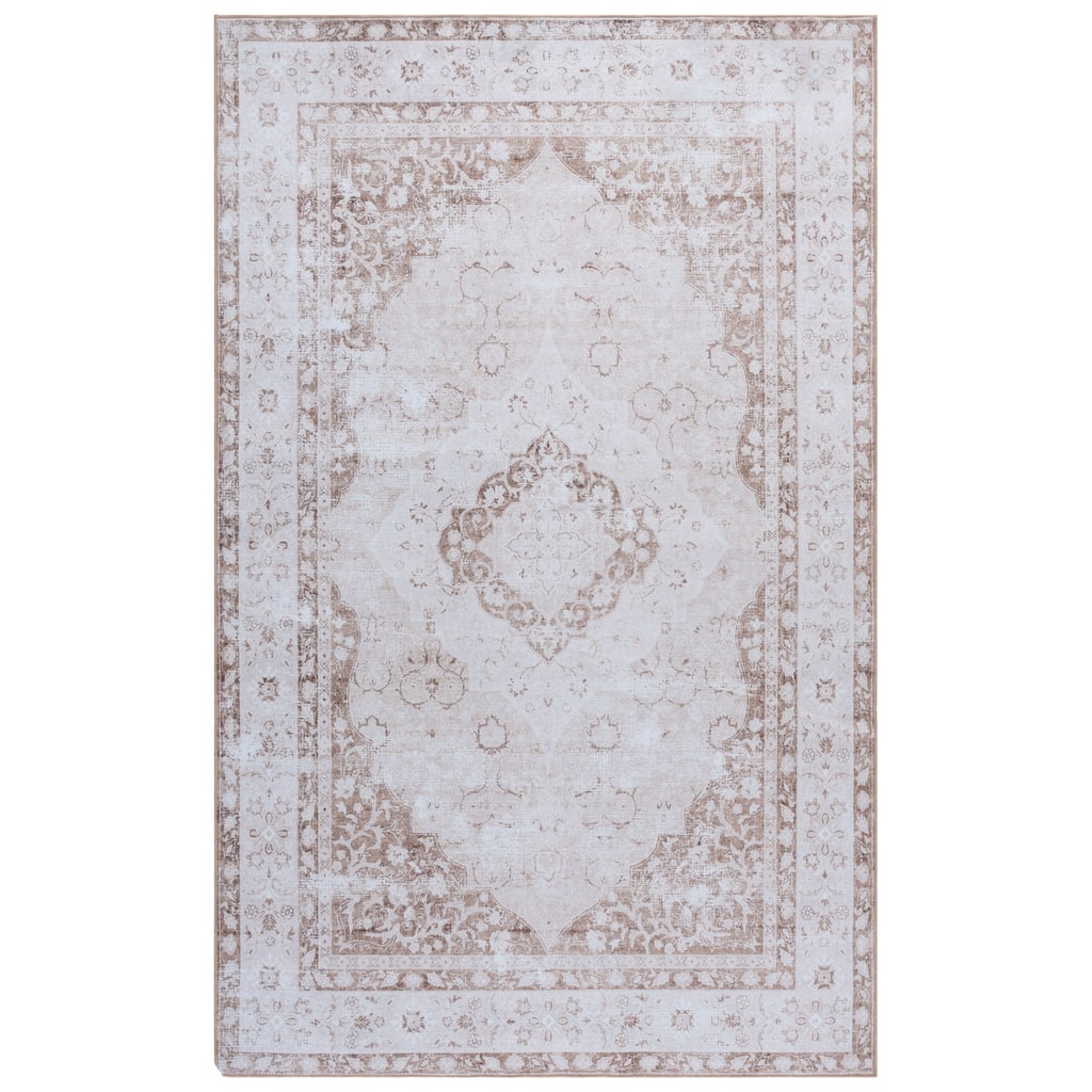 SAFAVIEH Arizona Georgete Machine Washable & Slip Resistant Rug