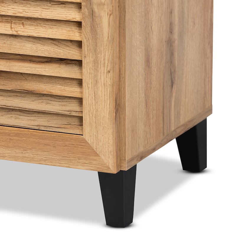 Coolidge Modern & Contemporary 1-Drawer Wood Shoe Storage Cabinet