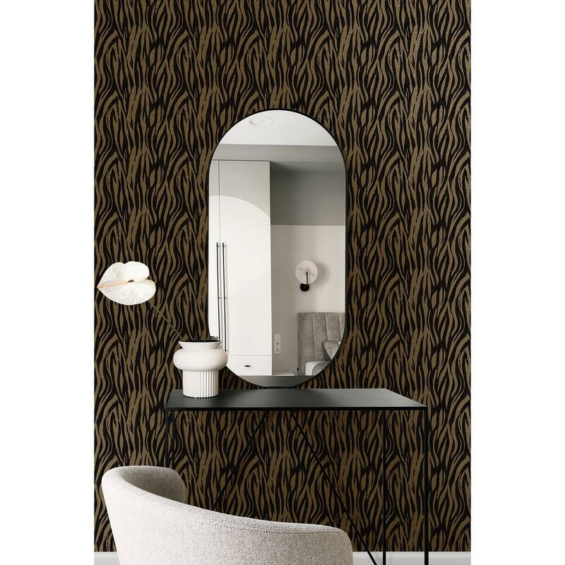 Seabrook Designs Jazz Faux Skin Non-Woven Unpasted Wallpaper