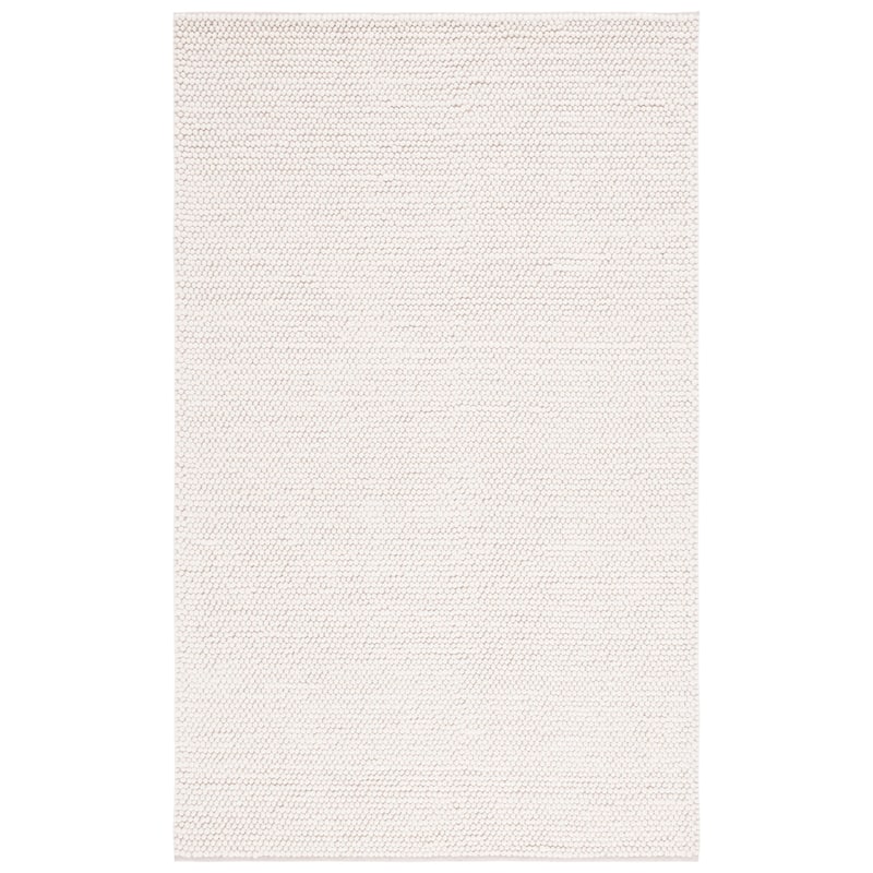 SAFAVIEH Handmade Natura Courtney Wool Rug - 6' Square - Ivory