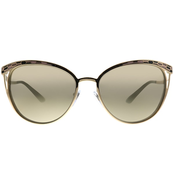 bvlgari gold mirror sunglasses