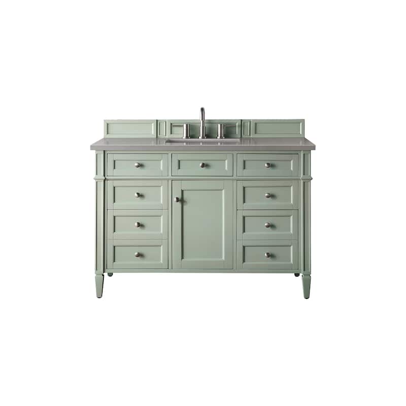James Martin Vanities Brittany 48" Single Vanity, Sage Green
