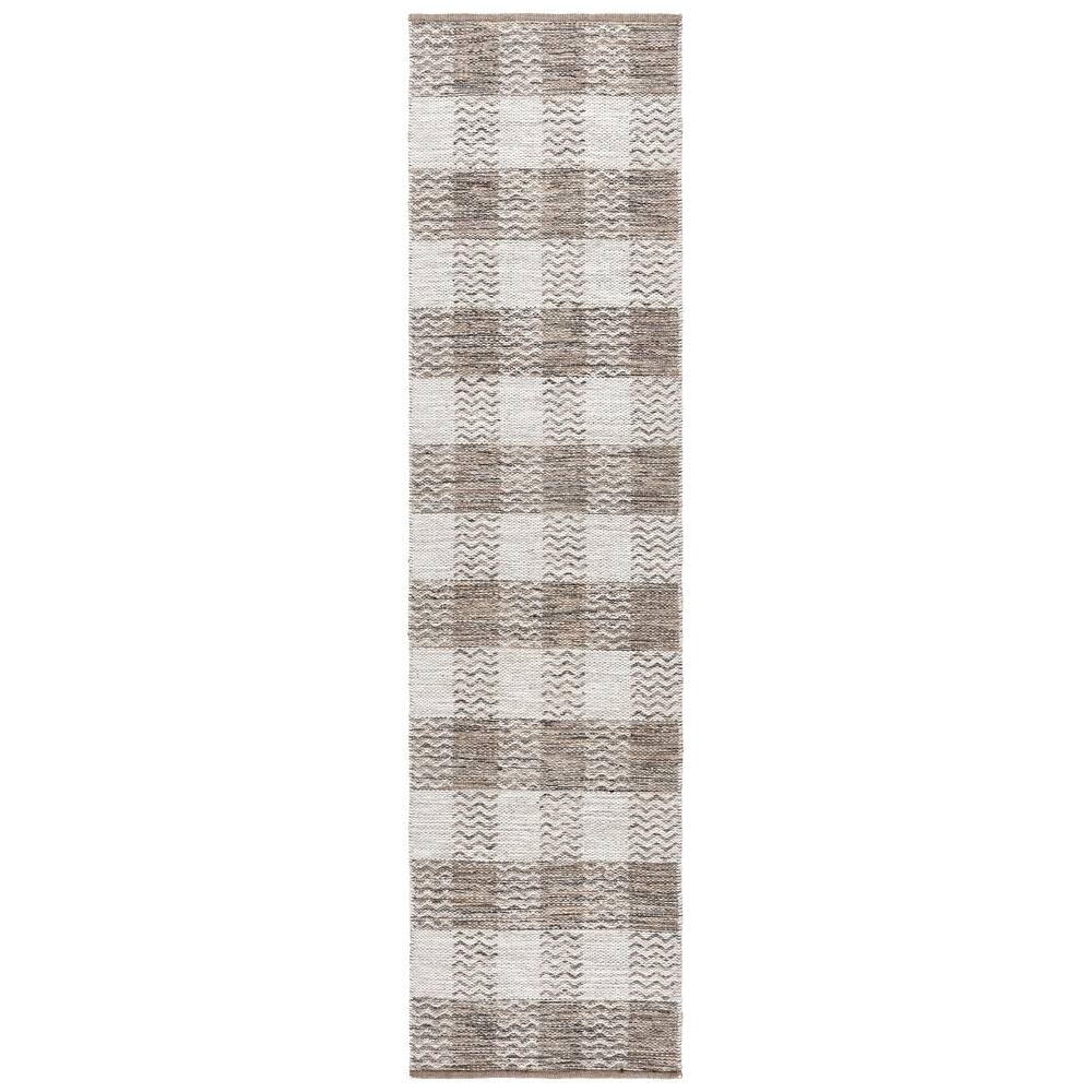 SAFAVIEH Handmade Flatweave Kilim Lyubov Checkered Wool Rug