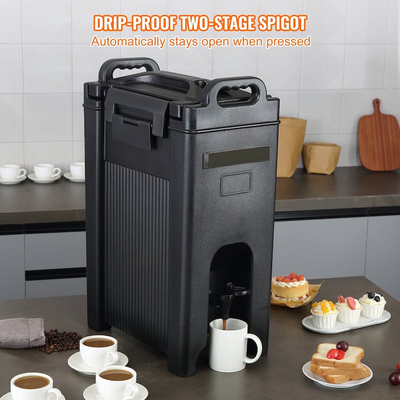 Insulated Beverage Dispenser for Hot Tea Coffee Water Restaurant Drink Shop