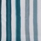 preview thumbnail 6 of 15, Sun Zero Pippa Stripes 100% Blackout Grommet Curtain Panel, Single Panel