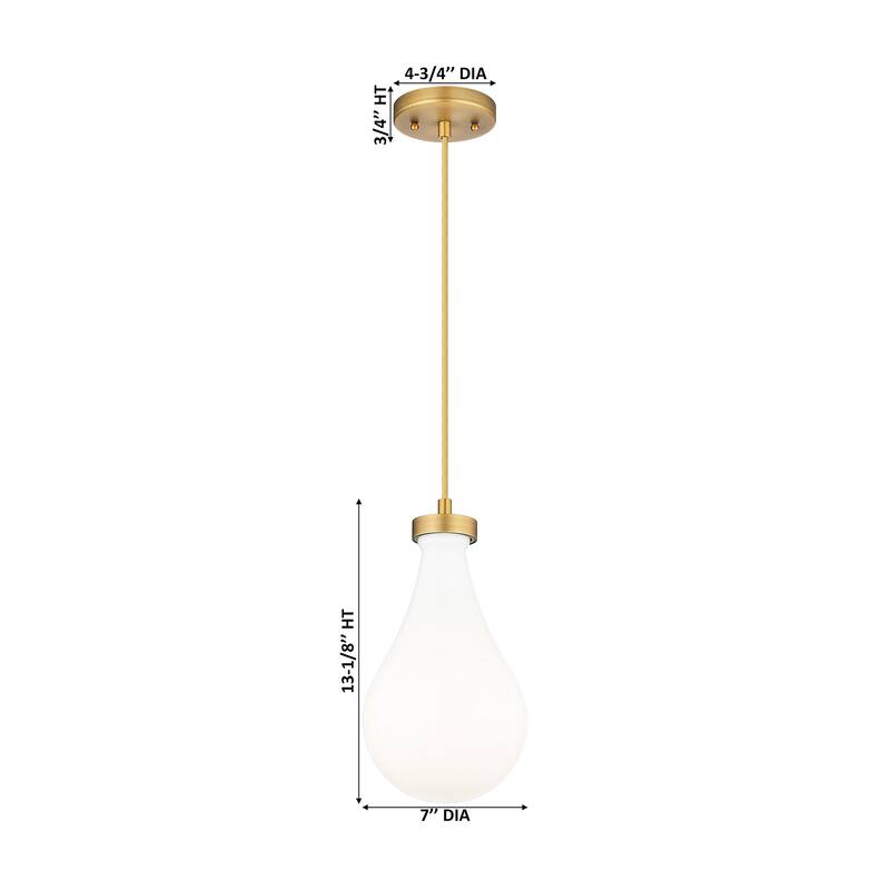 Innovations Lighting 451-1P-12-7 Owego Pendant Owego 7" Wide Mini
