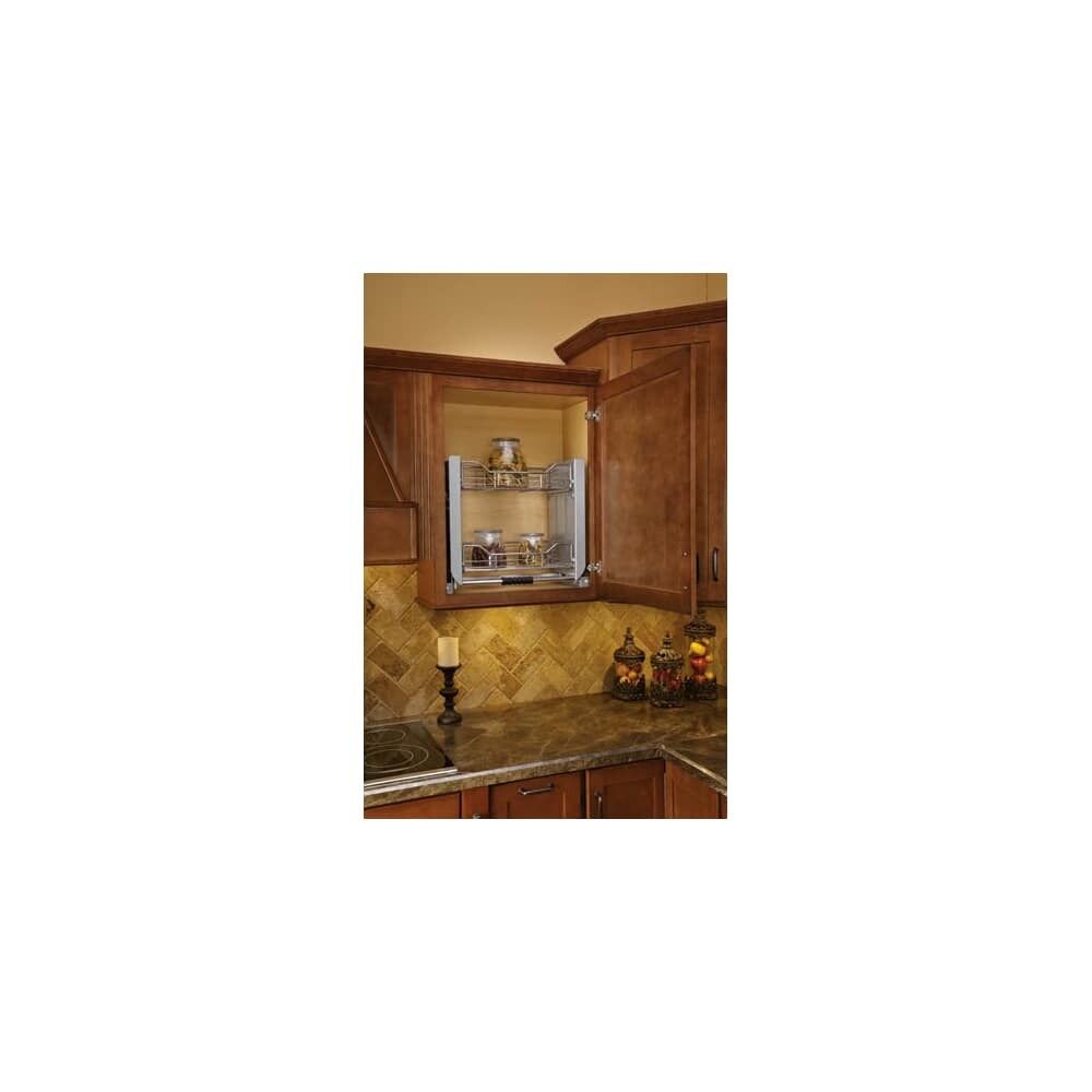 Shop Rev A Shelf 5pd 24crn 5pd Series 22 1 2 Wide Upper Cabinet
