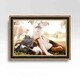 11x5 Frame Gold Real Wood Picture Frame Width 1.75 Inches 