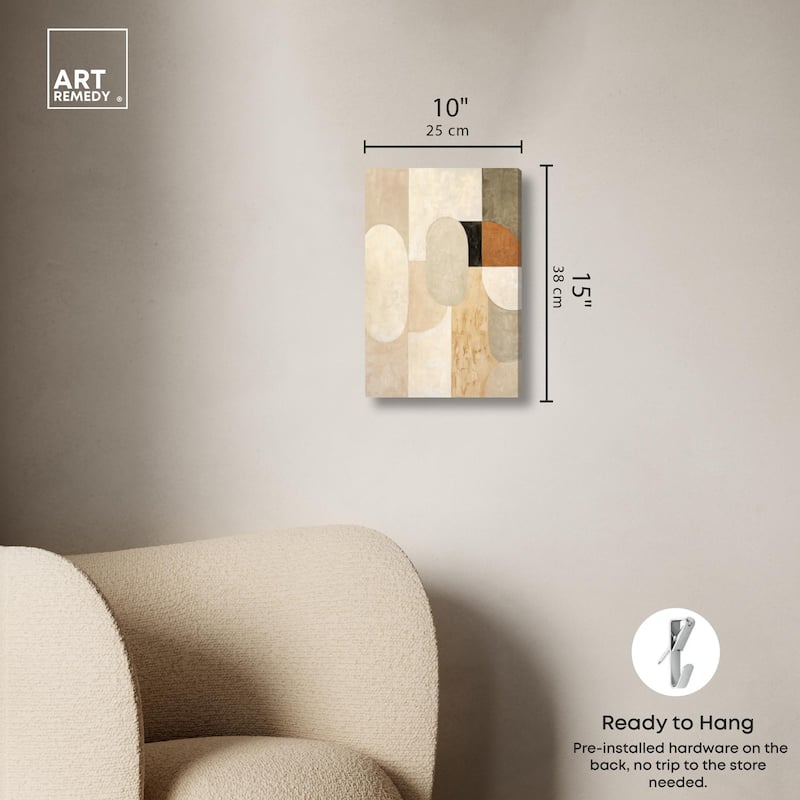 Overlapping Planes II Canvas by Art Remedy, Gallery Wrapped