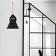 preview thumbnail 5 of 4, Medford 1 Light Matte Black Wall Mount - 7'' W x 14'' H x 10'' D