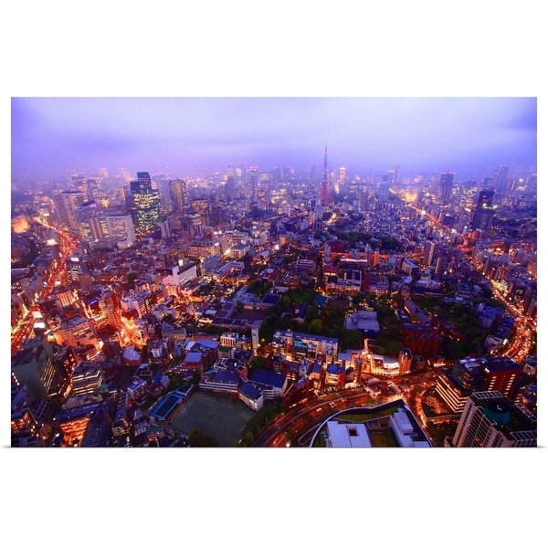 "Roppongi City View" Poster Print