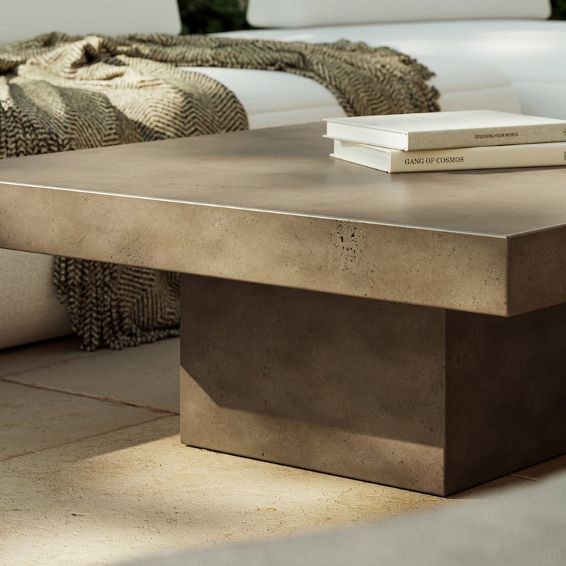 Urbia Una Square Concrete Coffee Table