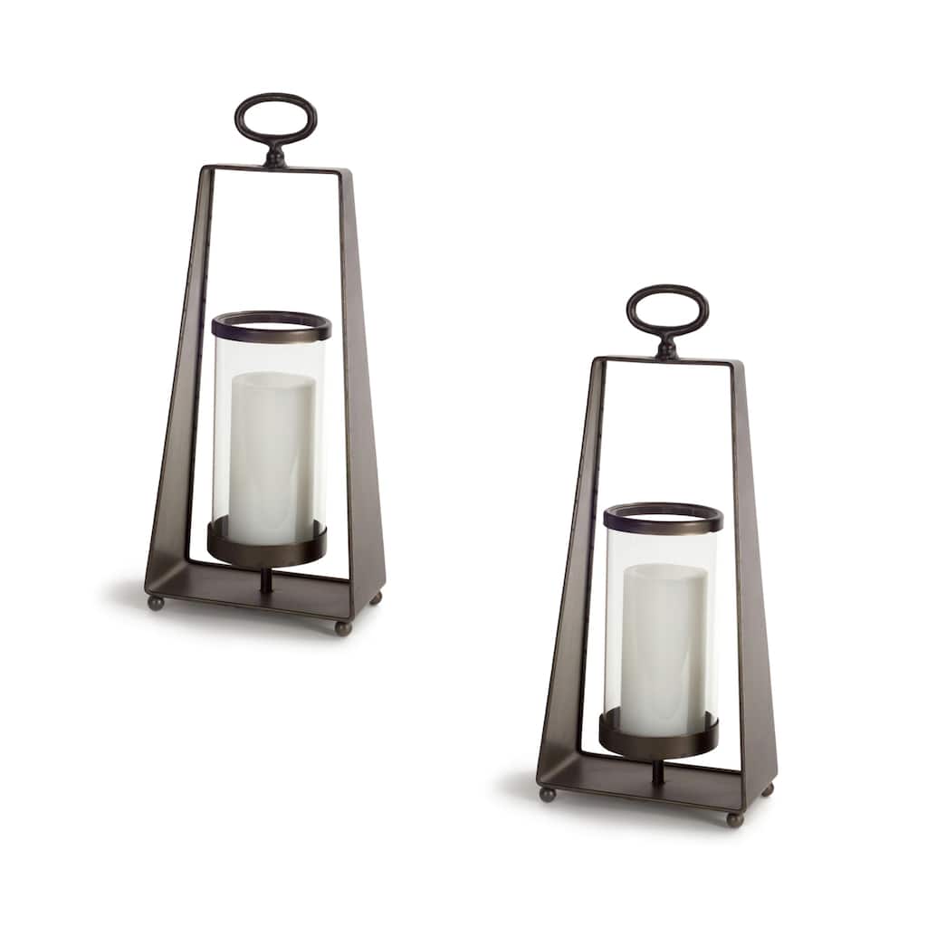 Metal Candle Holder (Set of 2)