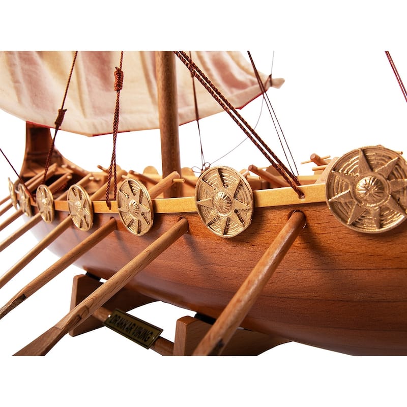Captivating Drakkar Viking Combo: A Model Ship and Legendary Hat