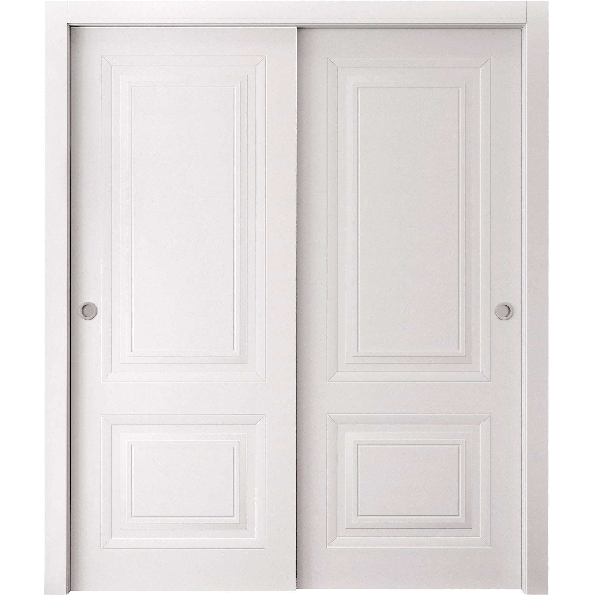 SartoDoors Basic 9422 | Bedroom Door Interior Door | Solid Wood | Hardware Set | 36x80, White Bathroom Door Pantry Door