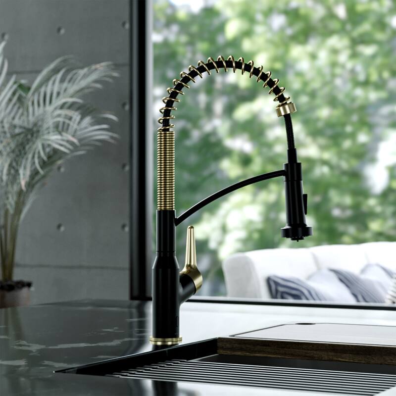 Karran Scottsdale Single-Handle Pull-Down Sprayer Touchless Kitchen Faucet