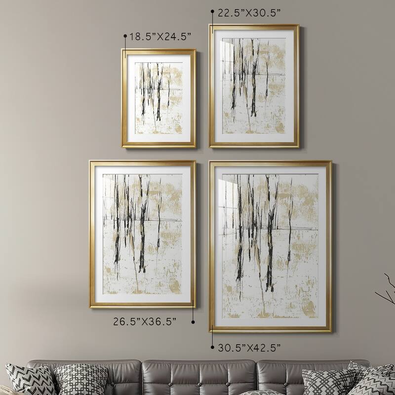 Gilded Forest I Premium Framed Print - Ready to Hang