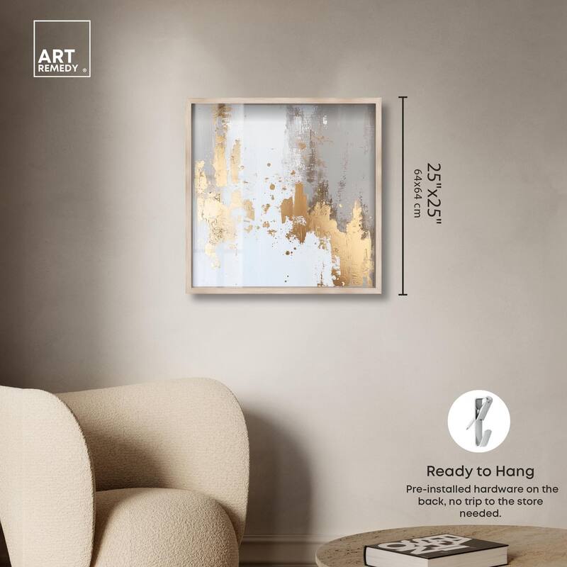 Ghostly Glimmer II Shadowbox by Art Remedy