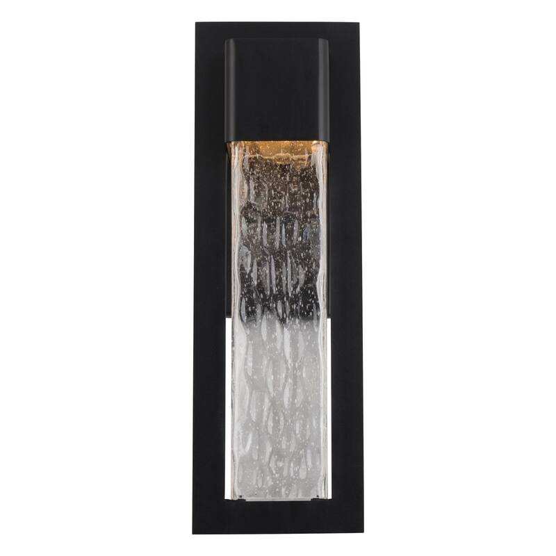 Mist 16in LED Indoor or Outdoor Wall Light 3000K Black