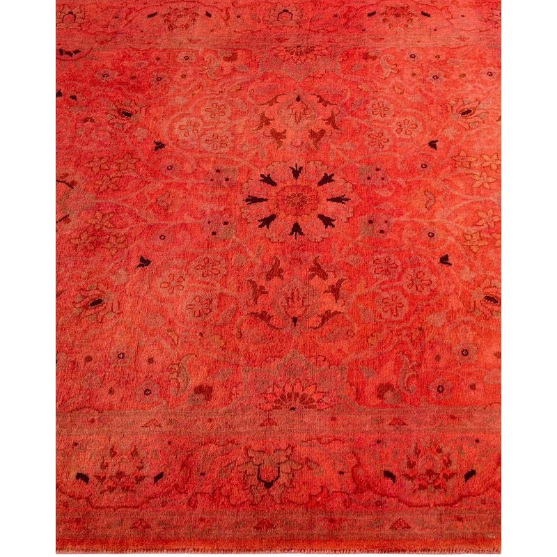 Fine Vibrance, One-of-a-Kind Hand-Knotted Area Rug - Pink, 3' 2" x 5' 5" - 3' 2" x 5' 5"