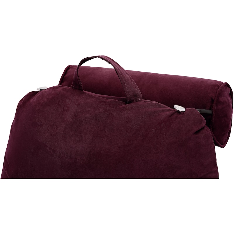 Husband Bedrest Micro-Suede Reading Pillow