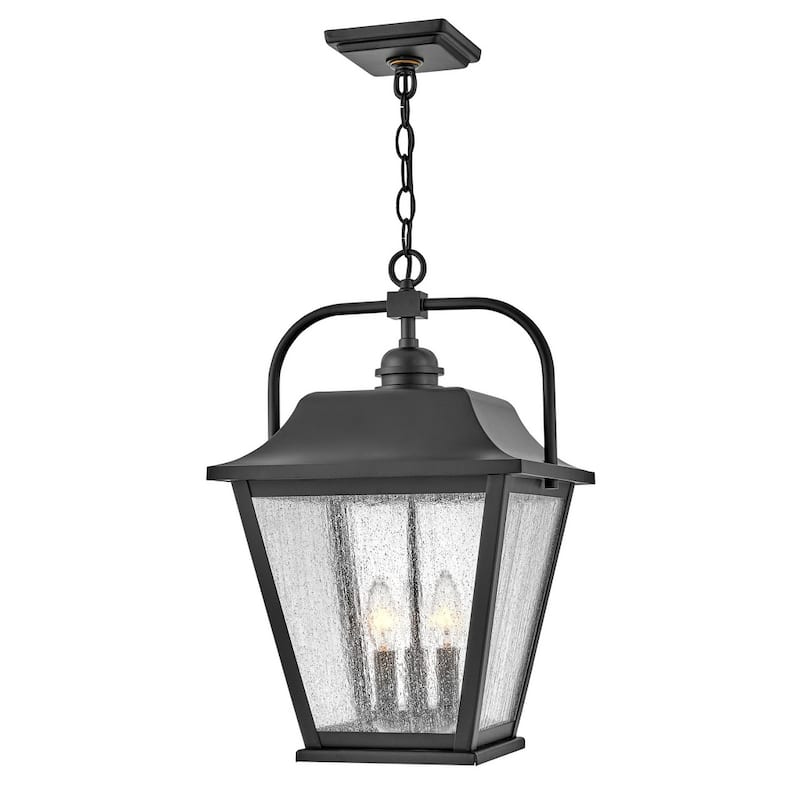 Hinkley Lighting 10012 Kingston 3 Light 12" Wide Taper Candle Pendant