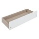 preview thumbnail 13 of 47, Wooden Twin Size House Bed with Roof, Guardrail and Drawers