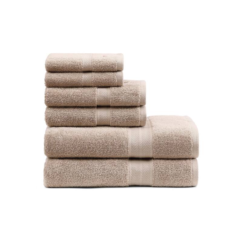 Tommy Hilfiger Modern American Cotton 6 Piece Towel Set - 6 Piece