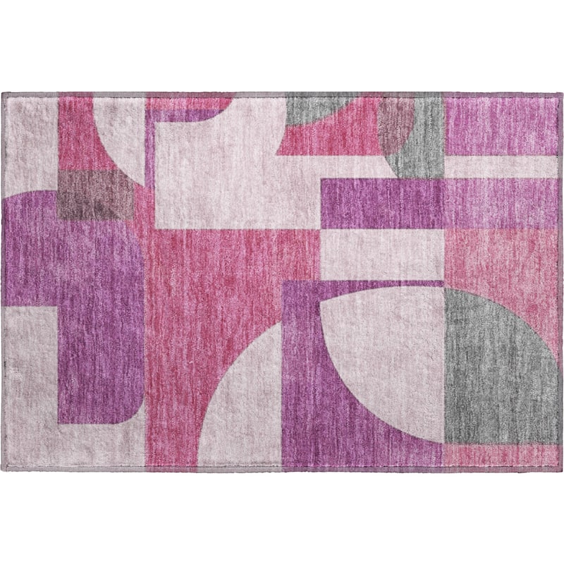 Premium Washable Super Soft Geo Modern Mayfield Rug