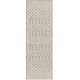 preview thumbnail 77 of 98, Nourison Positano Indoor/Outdoor Moroccan Area Rug 2' x 6' - Grey/Charcoal