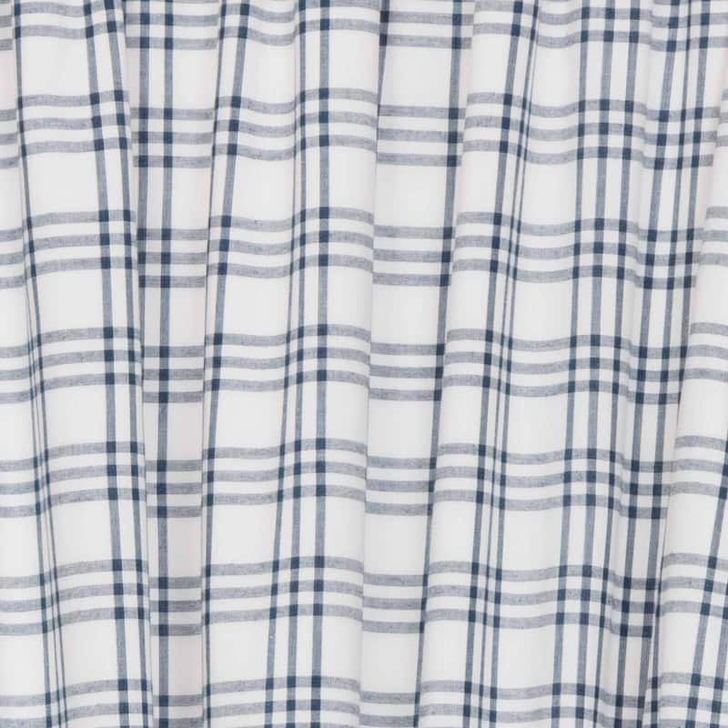 Sawyer Mill Plaid Prairie Long Panel Set of 2 - Prairie Panel 84x36 - Prairie Panel 84x36