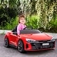preview thumbnail 8 of 7, Audi RS E-tron GT Electric Ride-On Car with Remote Control for Boys and Girls, 12V Battery Powered, 4-Wheel Suspension, Music