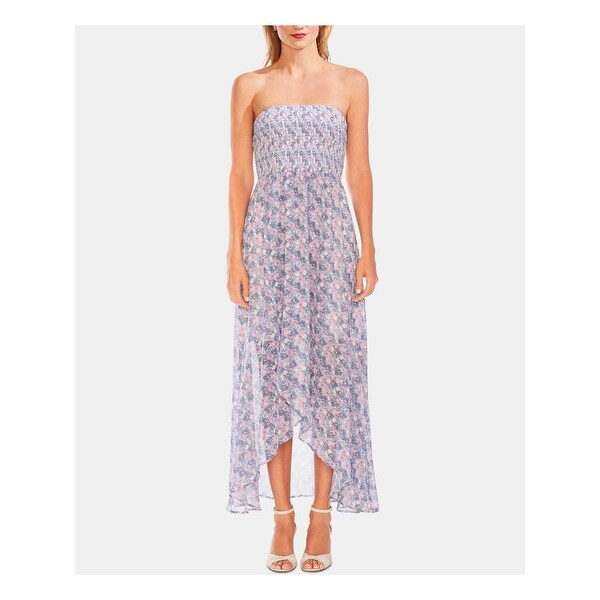 white hi lo dress