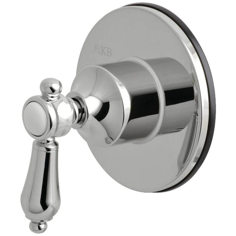 Kingston Brass Heirloom Single Handle 3 Function Diverter Valve Trim - Polished Chrome