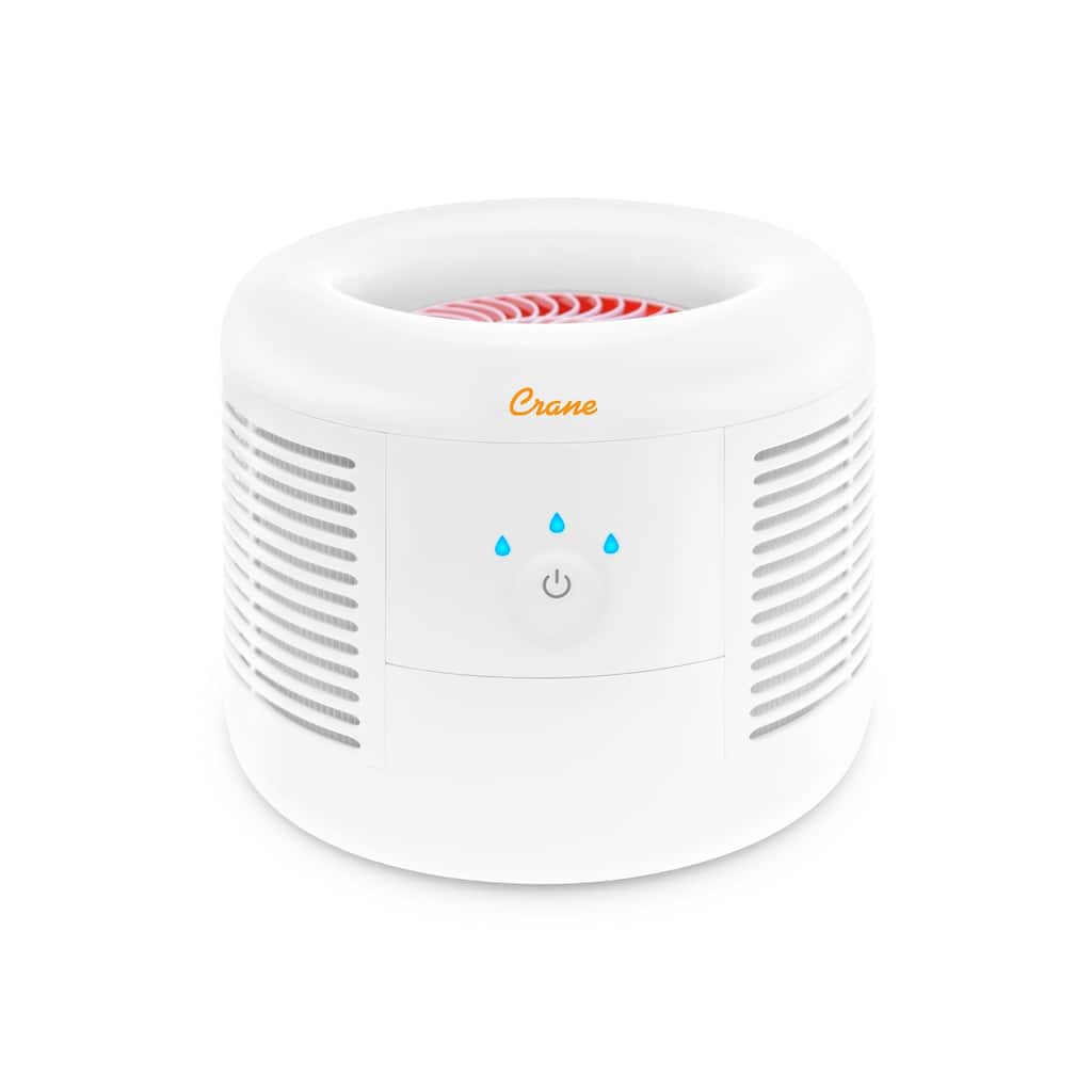 Crane HEPA Air Purifier with 3 Speed Settings for Rooms up to 300 sq. ft.