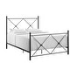 preview thumbnail 8 of 19, Aniket Queen Size Metal Bed with Nightstands Set by iNSPIRE Q Classic