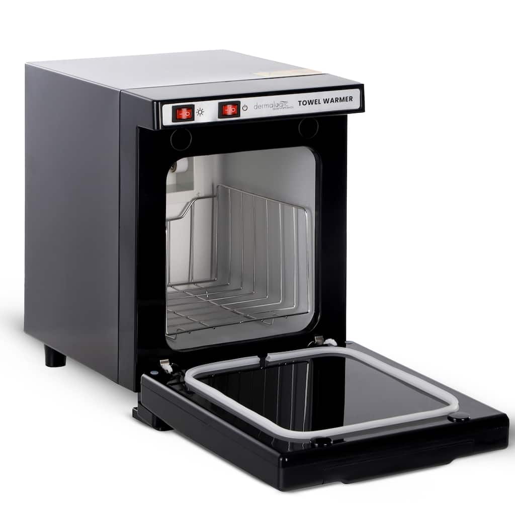 2in1 Towel Warmer UV Sterilizer (5L) for Salon Spa Beauty Massage and Home Use, Black