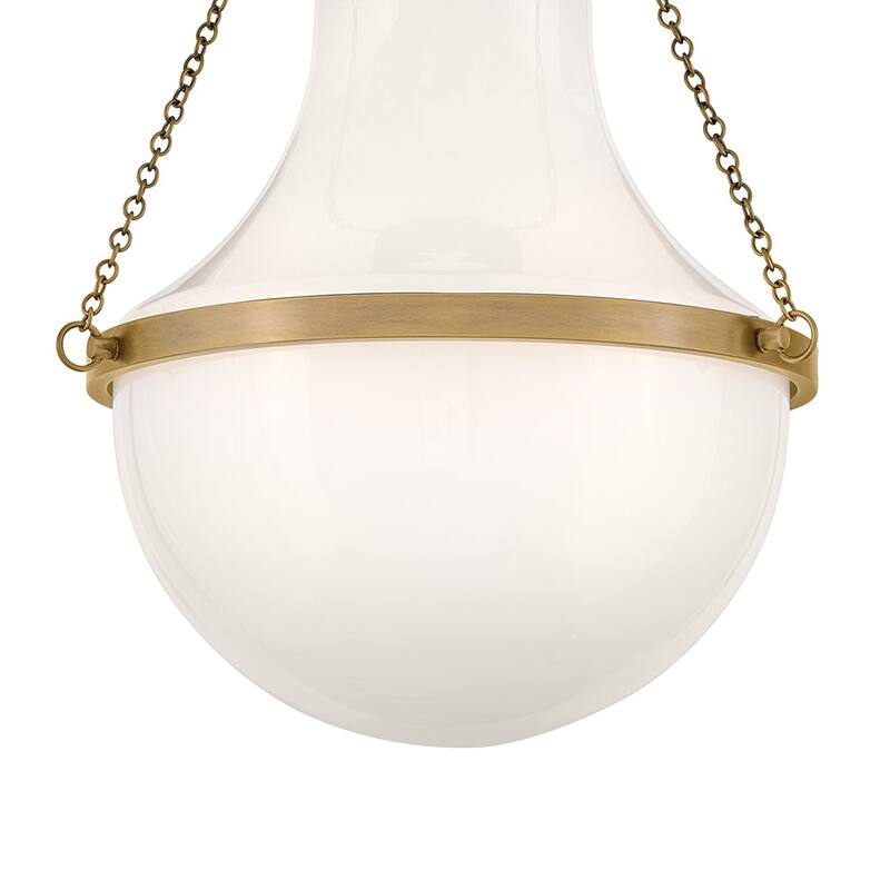 Hinkley Lighting 46891 Collins 15" Wide Semi-Flush Ceiling Fixture