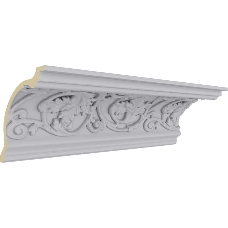 Neuveau Crown Moulding - 7 3/4"H x 9"P x 11 3/4"F x 94 1/2"L