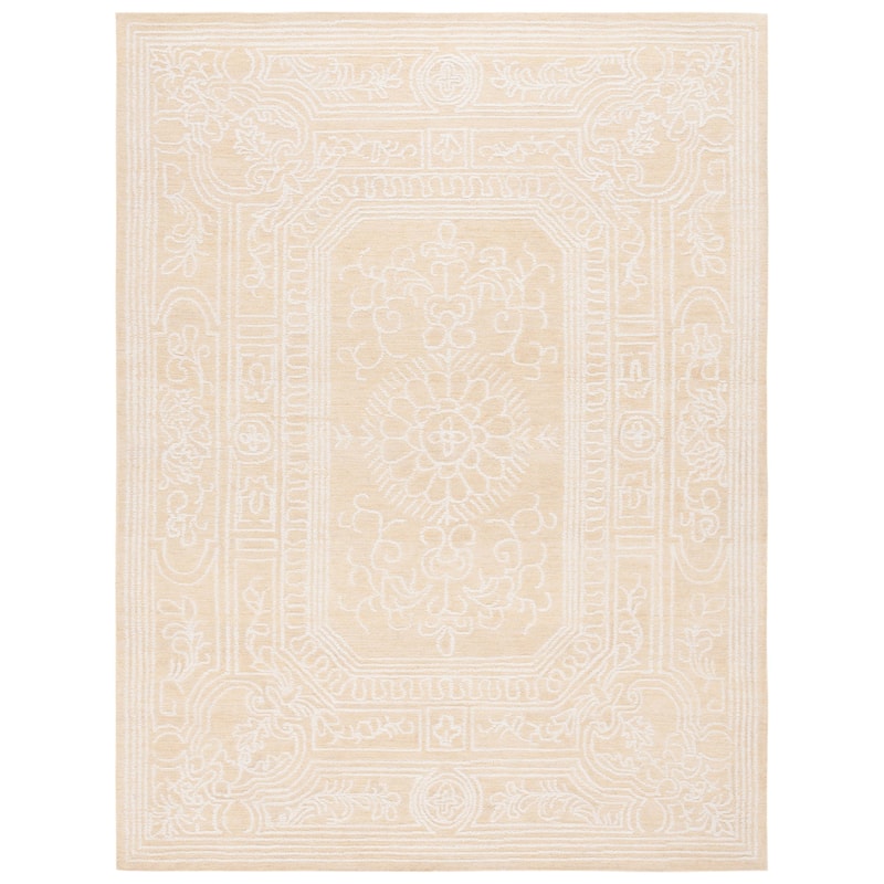 SAFAVIEH Handmade Ebony Tammy Modern Wool Rug