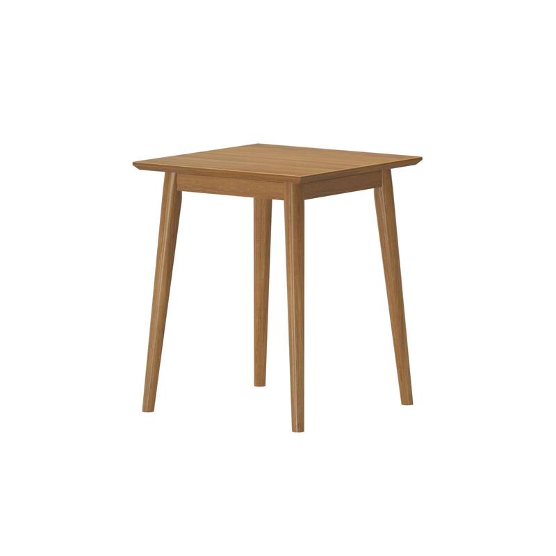Plank and Beam Mid-Century Modern Square Side Table - 20" x 20"