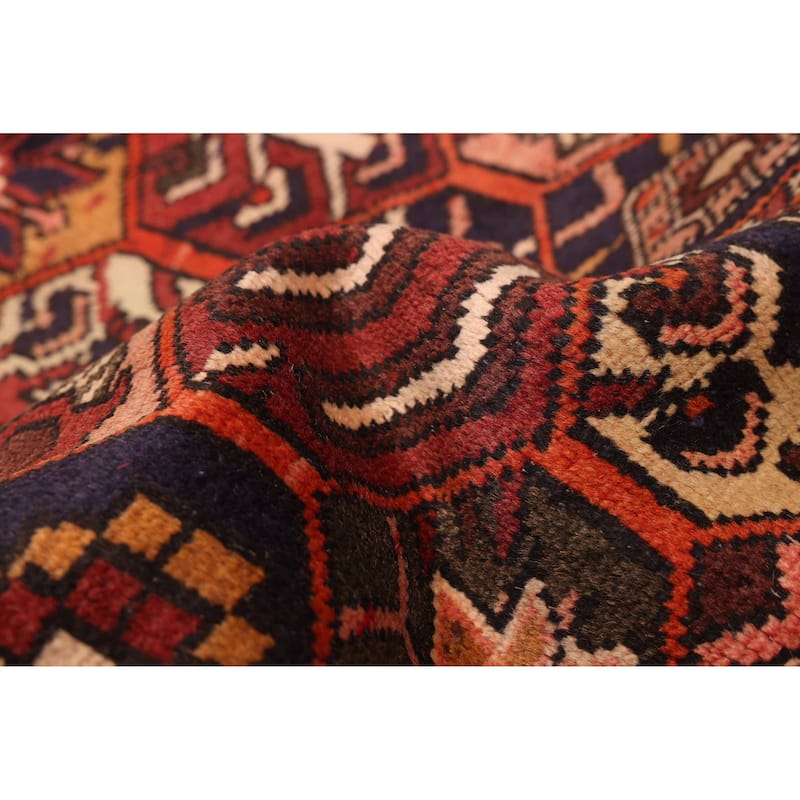 ECARPETGALLERY Hand-knotted Andelz Red Wool Rug - 3'5 x 6'10