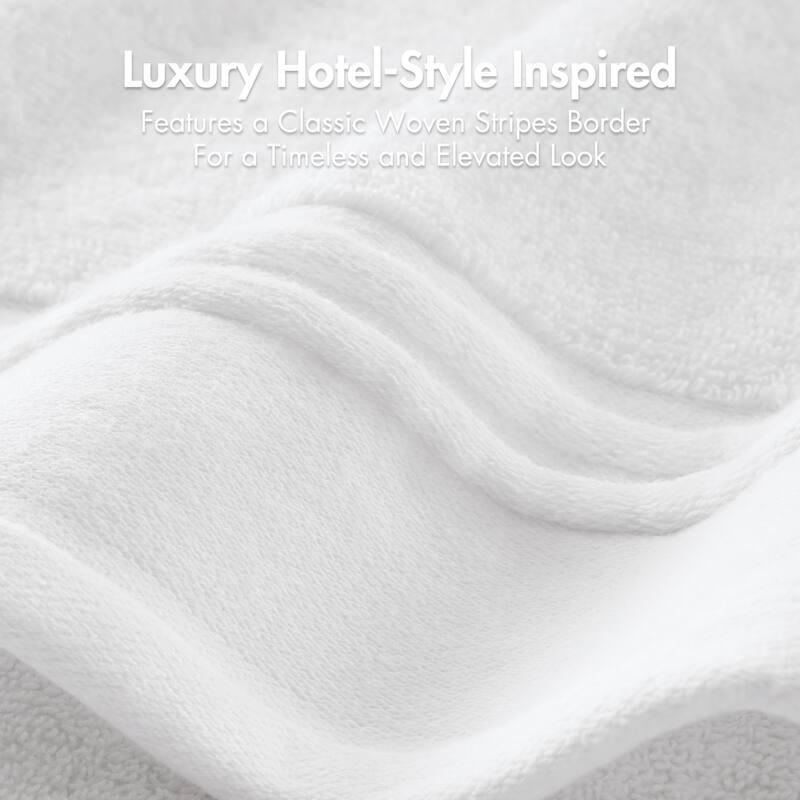 Madison Park Roan Border 6 Piece Towel Set