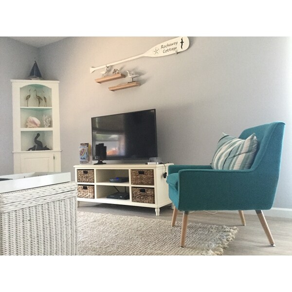 Heyer Distressed White Entertainment Unit On Free Heyer Distressed White Entertainment Unit On Free Shipping Today 20603804