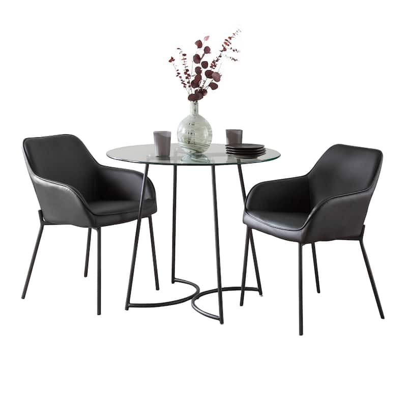 Porch & Den Cece-Galotti 3-Piece Dining Set