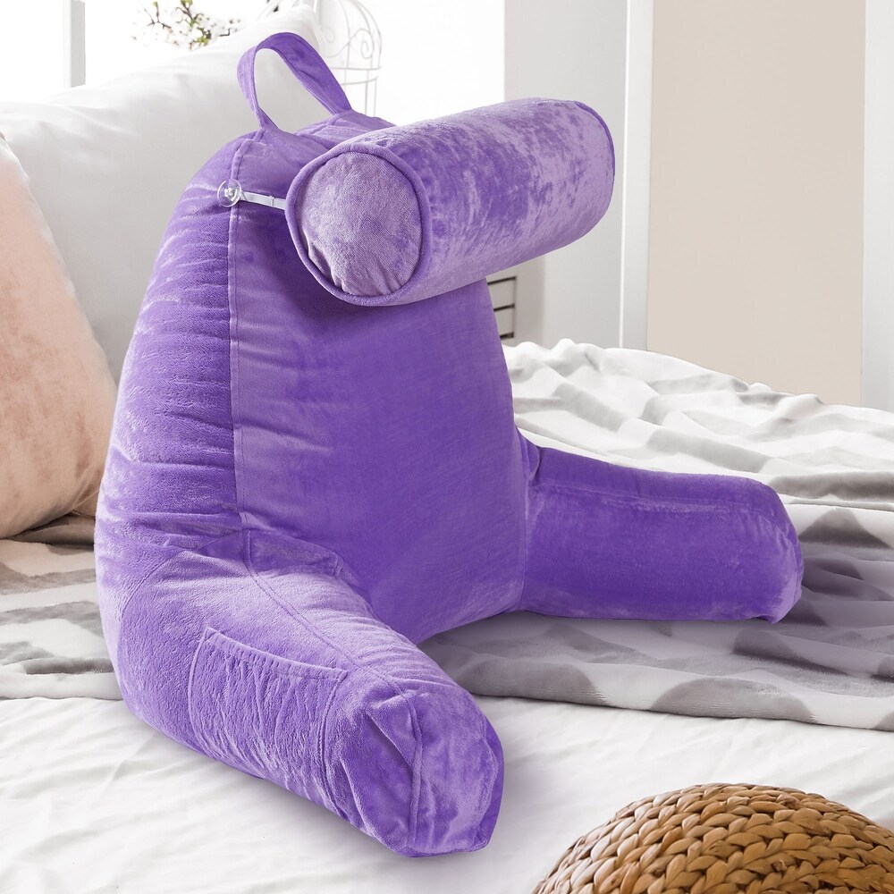 Purple cushion bed bath beyond store