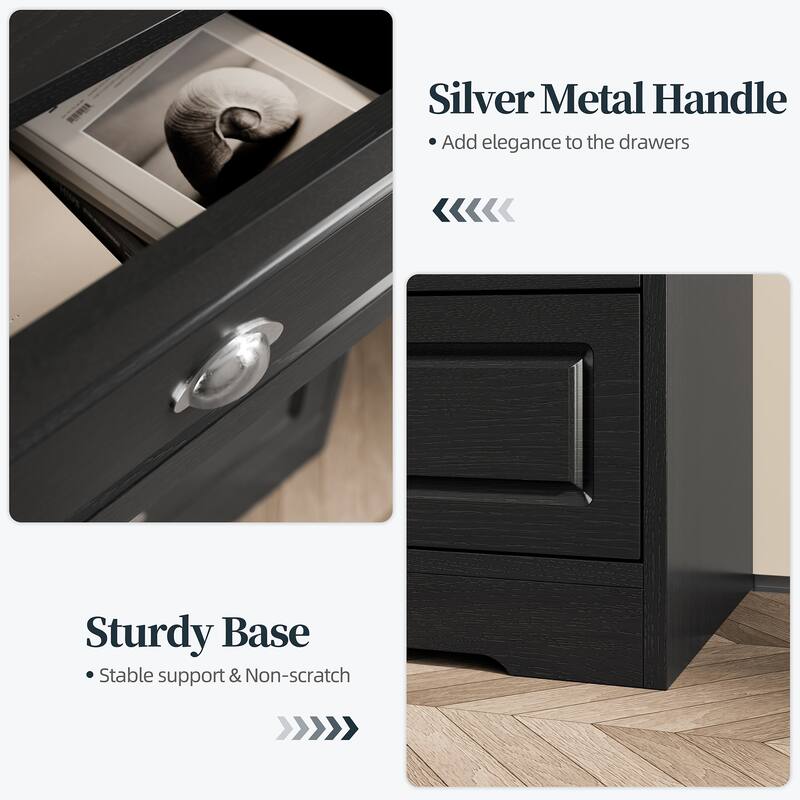 Futzca 9-Drawer Storage Dresser – Tall Entryway Organizer