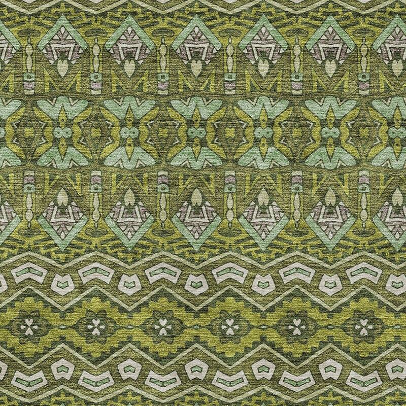 HomeRoots Moroccan Transitional Rectangle Outdoor Rug